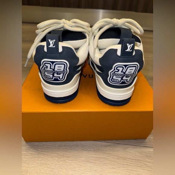 LV Skate Marine Blue Sneakers US M 10 | 100% Authentic Traded to Us in-store ✅ - Picture 5 of 13